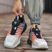 Pantofi vulcanizați pentru bărbați, 2023, pantofi de alergare la modă, primăvară, vară, cu talpă joasă, cu floricele de porumb, amortizare, pantofi comozi cu șireturi din plasă