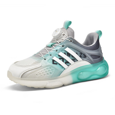 Pantofi vulcanizați pentru bărbați, 2023, pantofi de alergare la modă, primăvară, vară, cu talpă joasă, cu floricele de porumb, amortizare, pantofi comozi cu șireturi din plasă