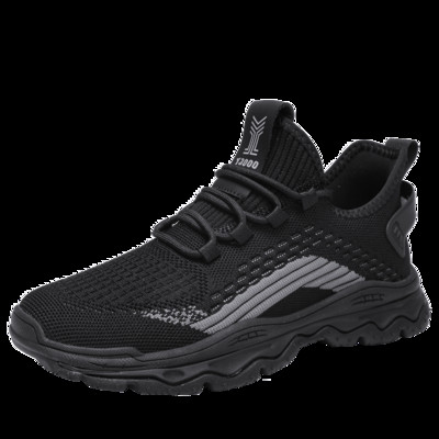 Pantofi bărbați 2023 de primăvară din plasă cu șireturi ocazional elegant, confortabil, fund moale, versatil, respirabil, tendință, pantofi solidi pentru bărbați