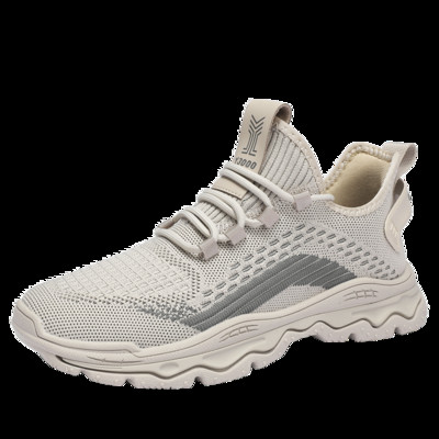 Pantofi bărbați 2023 de primăvară din plasă cu șireturi ocazional elegant, confortabil, fund moale, versatil, respirabil, tendință, pantofi solidi pentru bărbați