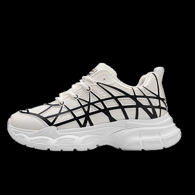 Muške tenisice s platformom Jesenska modna ležerna sportska obuća za vanjske prilike Prozračne lagane bijele tenisice za trčanje Ženske tenisice