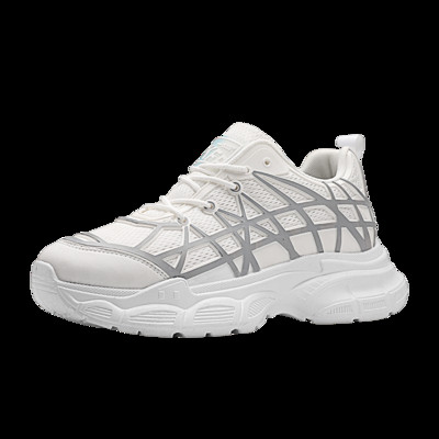 Muške tenisice s platformom Jesenska modna ležerna sportska obuća za vanjske prilike Prozračne lagane bijele tenisice za trčanje Ženske tenisice