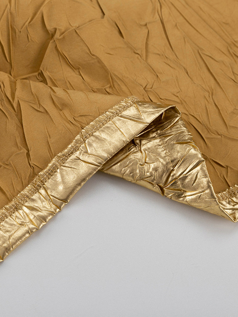 Jednobojna ležerna suknja s podijeljenim preklopima, ljetne 2023. Ženske midi suknje visokog struka Klasična ulična Punk modna jednostavna ženska Falda