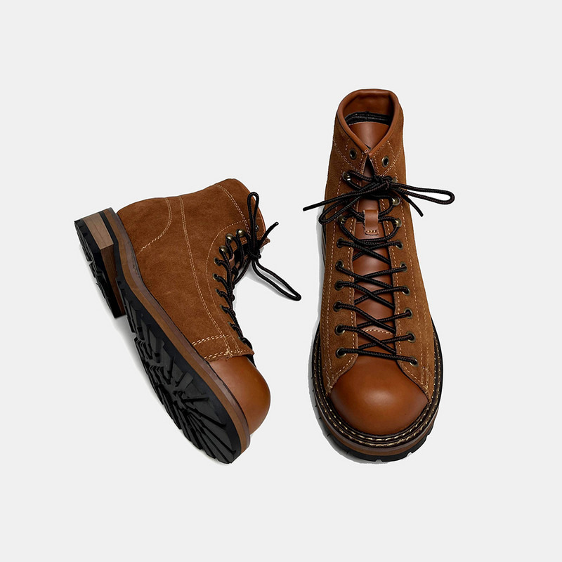 Ανδρικές μπότες 2023 Επώνυμα Classic Retro  Άνετα Μόδα Δερμάτινες Μπότες