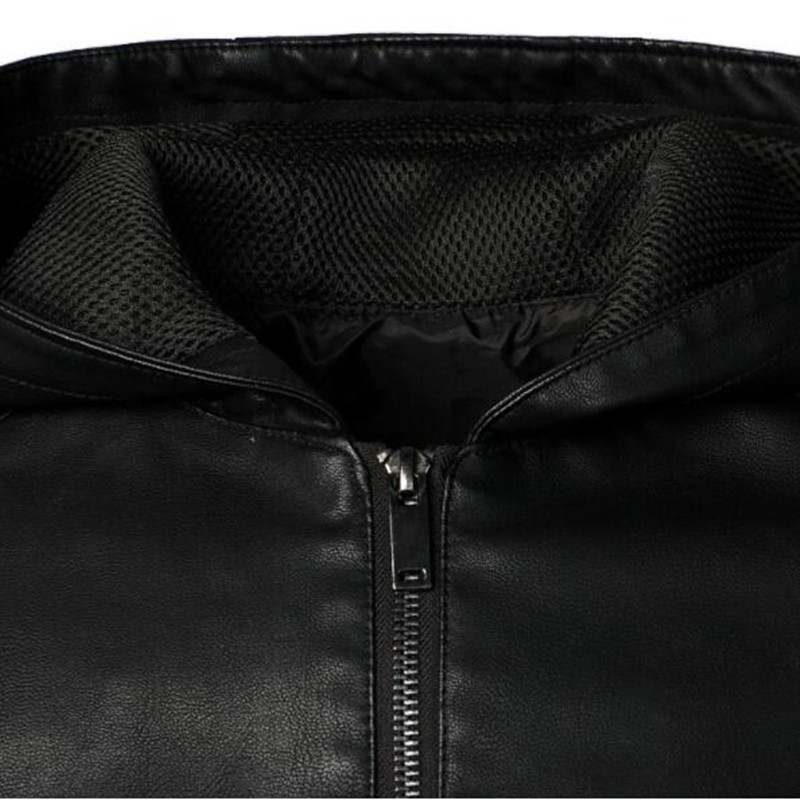 Uued Meeste Mootorrataste PU-nahkjakid Sügisene põhjuslik soe mantel Meeste kevadmood Masculinas Tuulekindel jope Mantel S-5XL