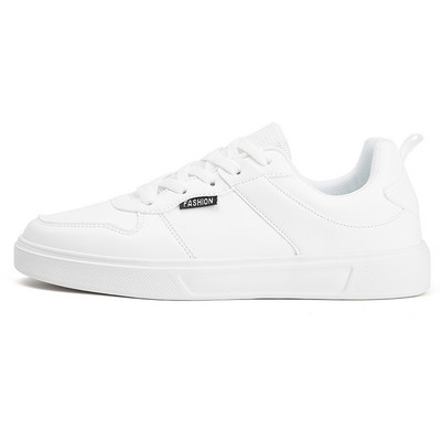 Нов стил Мъжки обувки за бягане Ourdoor Jogging Трекинг Бели мъжки маратонки Спортни обувки Удобни леки меки вулканизирани обувки