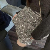 Ženska suknja Sjajni dekor sa šljokicama Mini suknja A-kroja 3D kroja Ženska suknja visokog struka Ženska suknja Noćni klub Stage Show Pencil Suknja Streetwear