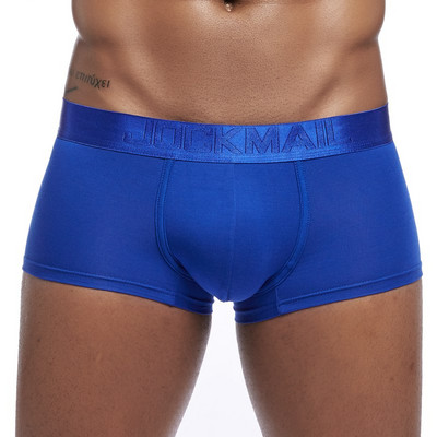 Marca JOCKMAIL Material modal Lenjerie de corp pentru bărbați Moda sexy Boxer fără cusături Pantaloni scurți de jogging Trunchi de baie pentru plajă
