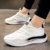 Trend αθλητικά παπούτσια για άντρες, ελαφριά αθλητικά παπούτσια για τρέξιμο εξωτερικού χώρου, Διχτυωτό, αναπνεύσιμο, ανδρικά παπούτσια Zapatos Altos Hombre