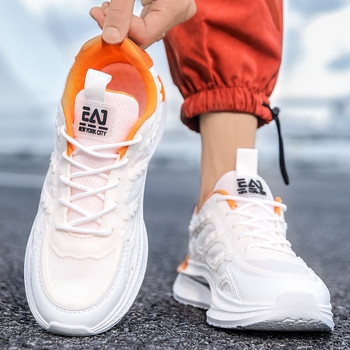 Тренд спортни обувки за мъже Външни леки маратонки Мрежести дишащи универсални обувки Zapatos Altos Hombre за мъже