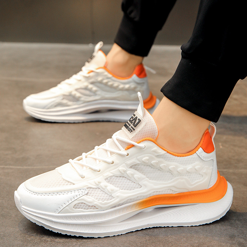 Trend αθλητικά παπούτσια για άντρες, ελαφριά αθλητικά παπούτσια για τρέξιμο εξωτερικού χώρου, Διχτυωτό, αναπνεύσιμο, ανδρικά παπούτσια Zapatos Altos Hombre