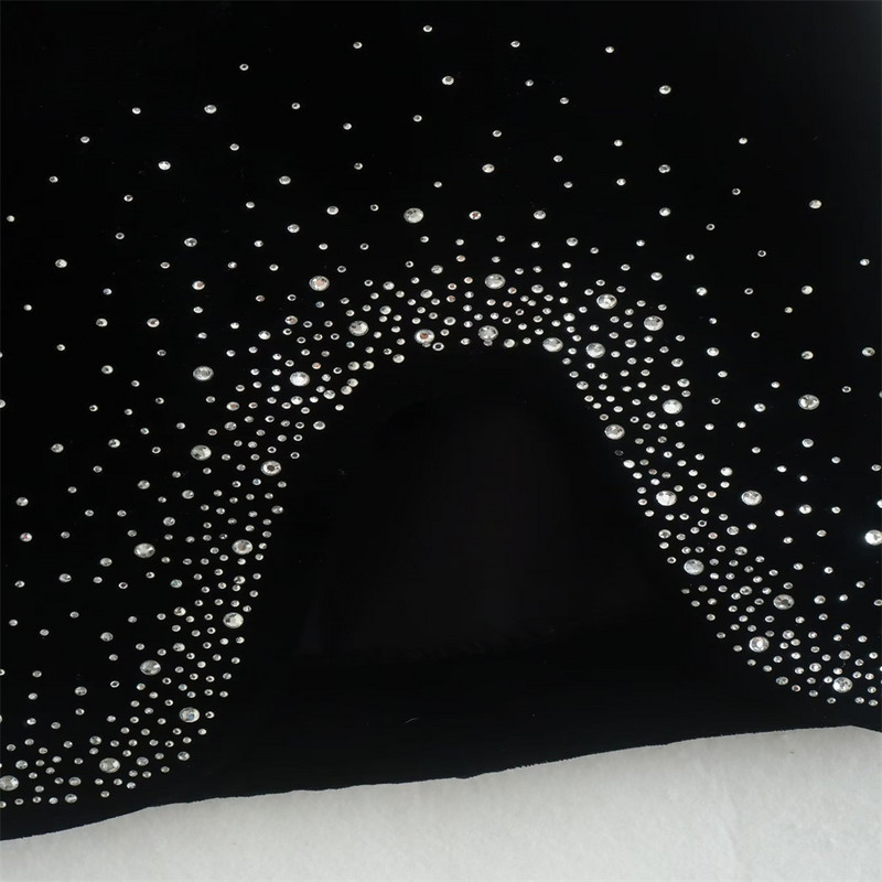 Letná dámska móda, trblietavý dizajn, nepravidelná zamatová mini sukňa, Faldas Mujer, elegantná sukňa na bočný zips