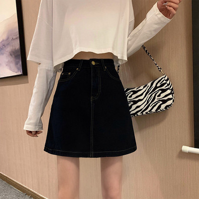 JMPRS Fashion Solid Demin Μίνι Γυναικεία φούστα Καλοκαίρι 2022 Νέα Κορεάτικη κοντή φούστα τζιν, γυναικεία Y2K Purple Faldas Mujer 5xl