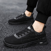 Pantofi vulcanizați pentru bărbați 2023, pantofi ușori, respirabili, ochiuri, pantofi confortabili pentru bărbați, pantofi sport pentru jogging, pantofi