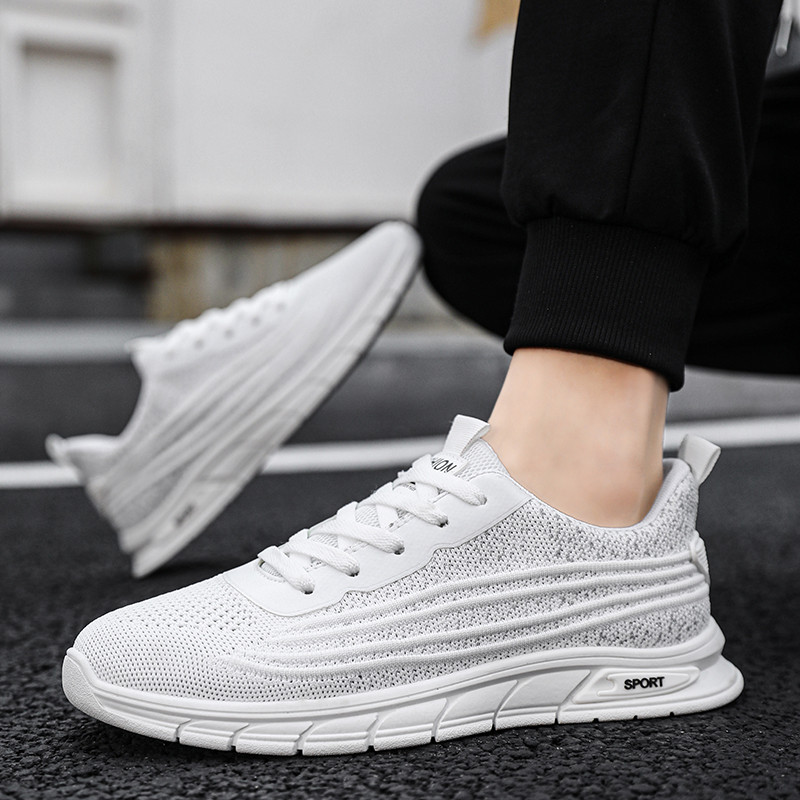 Pantofi vulcanizați pentru bărbați 2023, pantofi ușori, respirabili, ochiuri, pantofi confortabili pentru bărbați, pantofi sport pentru jogging, pantofi