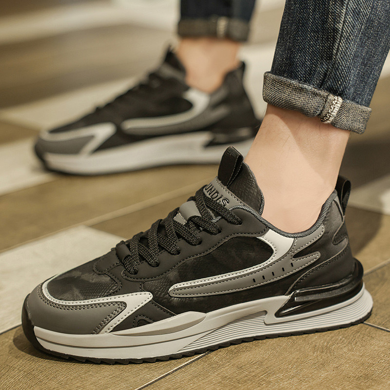 Pantofi pentru bărbați 2023, pantofi de toamnă, noui, plat, respirabili, cu șireturi, pantofi pentru bărbați, confort sport, pantofi de alergare în aer liber, Zapatillas Hombre