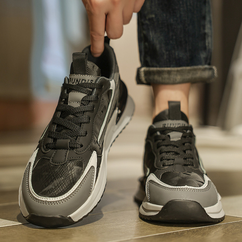 Pantofi pentru bărbați 2023, pantofi de toamnă, noui, plat, respirabili, cu șireturi, pantofi pentru bărbați, confort sport, pantofi de alergare în aer liber, Zapatillas Hombre