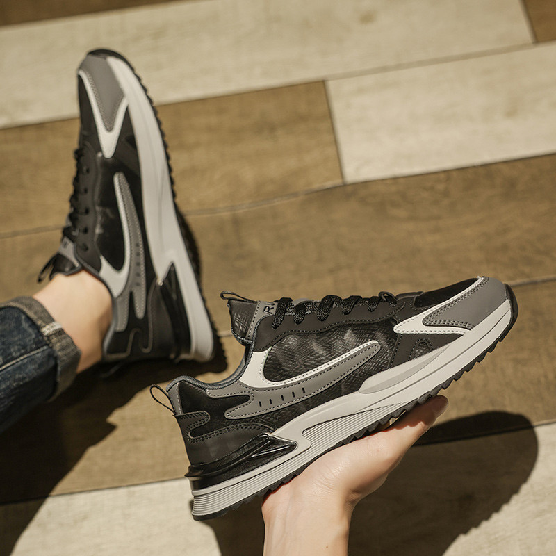 Pantofi pentru bărbați 2023, pantofi de toamnă, noui, plat, respirabili, cu șireturi, pantofi pentru bărbați, confort sport, pantofi de alergare în aer liber, Zapatillas Hombre