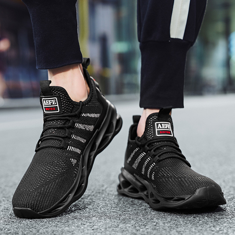 Módne priedušné platformové šnurovacie pánske topánky 2023 Nové pánske sieťované športové topánky Casual Žlté ležérne tenisky Topánky pre mužov