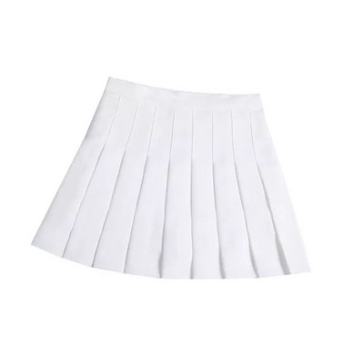 Violet femei fuste plisate cu talie înaltă femeie în carouri fustă mini stil preppy fuste ocazionale pentru femei fuste scurte dulci A-line pentru femei