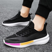 Νέα ανδρικά αθλητικά παπούτσια Άνοιξη Καλοκαίρι Ανδρικά παπούτσια Διχτυωτό αναπνεύσιμα παπούτσια τένις Άνετα αθλητικά υπαίθρια ανδρικά παπούτσια Tenis Masculino