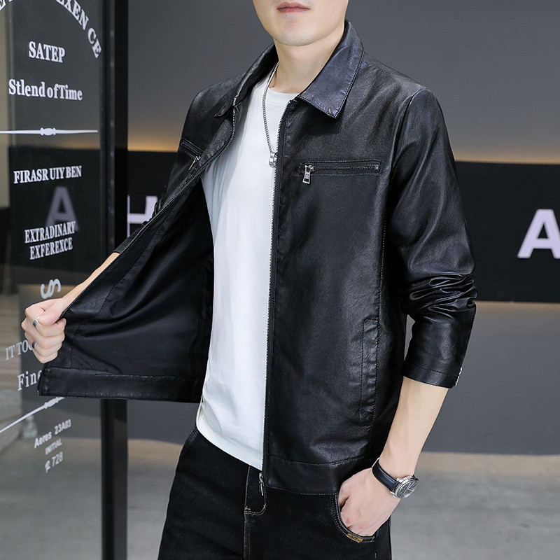 Pánske červené kožené bundy, steampunk vintage čierny zips z umelej kože, vrchné oblečenie pre motocyklistov, vetrovka pre bombery, veľkosť M-5XL