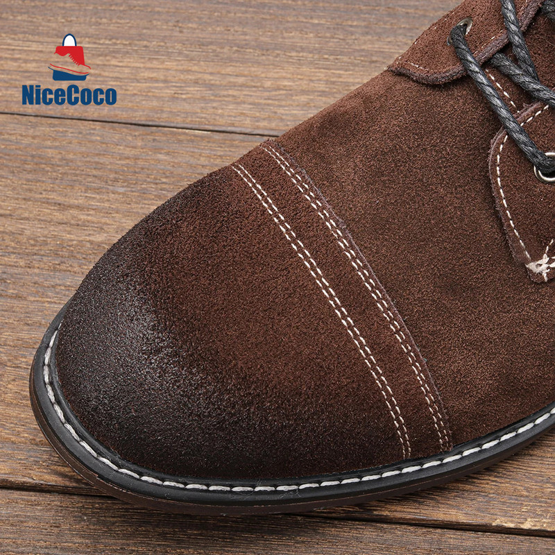 Παπούτσια για Ανδρικές Μπότες Αμερικάνικου στιλ Αλεξιπτωτιστικές Μπότες Μαλακό δέρμα Ανδρικές χειμερινές μπότες 1016