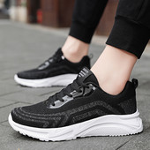 Pantofi de modă pentru bărbați, 2023, pantofi ocazional din plasă, pantofi de mers ușoare, respirabili, pantofi pentru bărbați, dimensiunea Zapatos De Dama