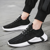 Ανδρικά αθλητικά παπούτσια casual mesh 2023 Νέα παπούτσια για άντρες Αθλητικά παπούτσια με κορδόνια ρηχά, αντιολισθητικά, αναπνέοντα παπούτσια Zapatos De Hombre