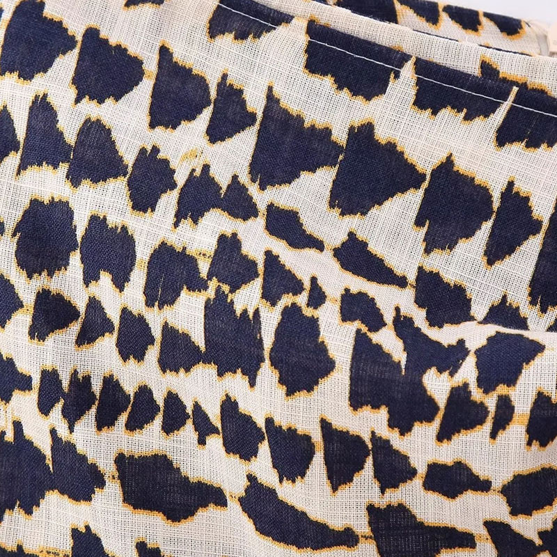 TRAF suknje za žene 2023 Vintage Print Wrap Mini suknja Ženska odjeća Korejska moda Nepravilne kratke suknje s resicama Ljeto