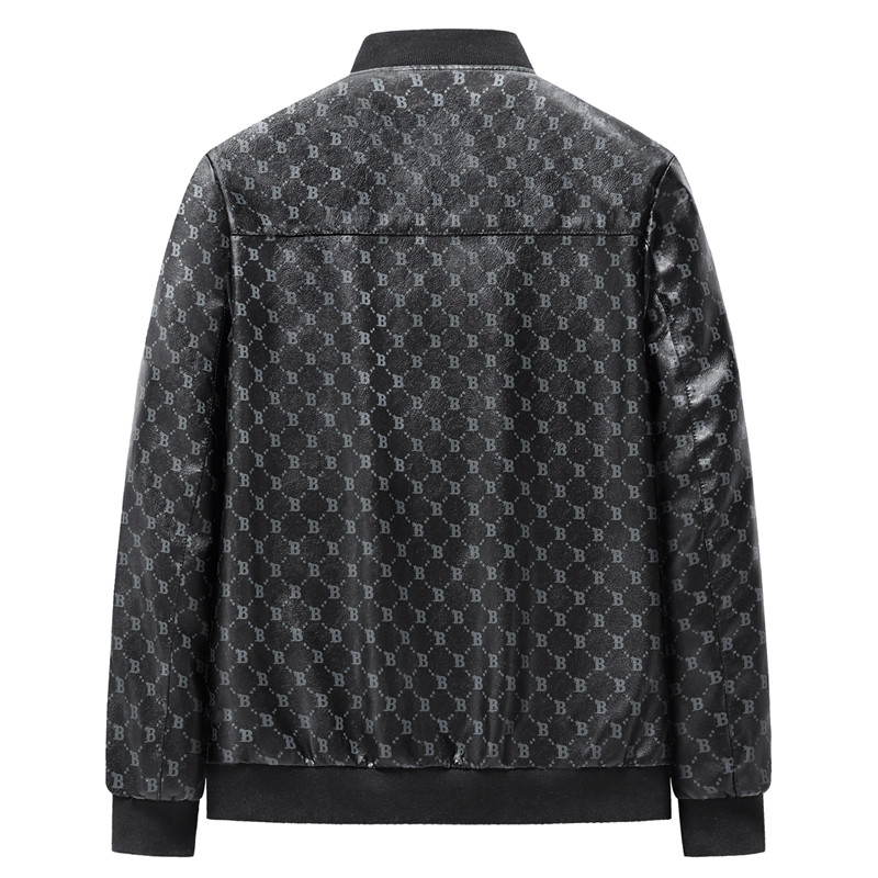 Muška vintage pu kožna jakna 2023 Muška nova biciklistička kožna jakna muški motociklistički lagani bomber kaput proljeće jesen Pu kaput