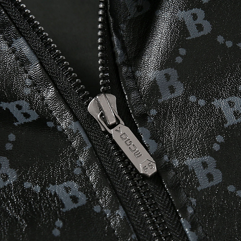 Muška vintage pu kožna jakna 2023 Muška nova biciklistička kožna jakna muški motociklistički lagani bomber kaput proljeće jesen Pu kaput