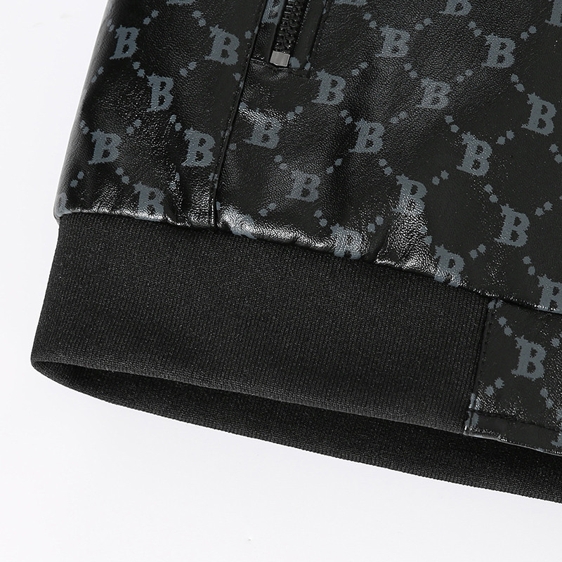 Muška vintage pu kožna jakna 2023 Muška nova biciklistička kožna jakna muški motociklistički lagani bomber kaput proljeće jesen Pu kaput