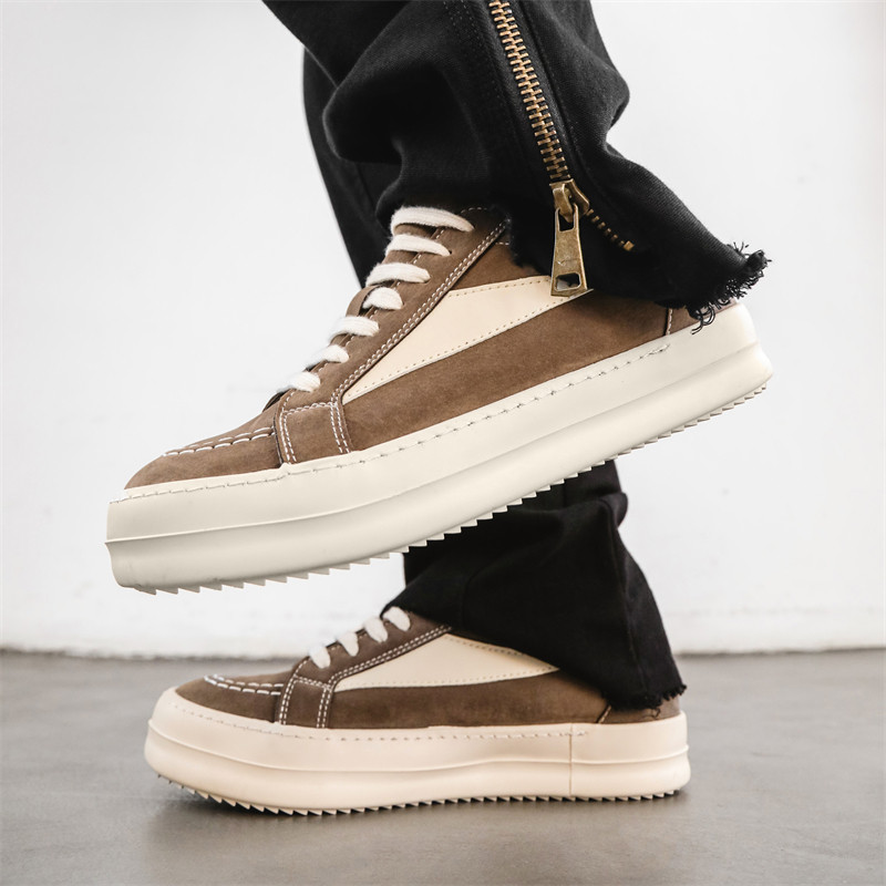 Ανδρικά φθινοπωρινά άνετα παπούτσια κρίκετ Μόδα με κορδόνια Τάση πάνινα παπούτσια Walking Skateboard Ανδρικά παπούτσια σε στυλ ρετρό