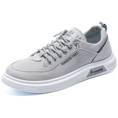 Pantofi casual pentru bărbați, pantofi pentru bărbați, la modă, cu șireturi, confort pentru studenți, sport, mari, pantofi vulcanizați