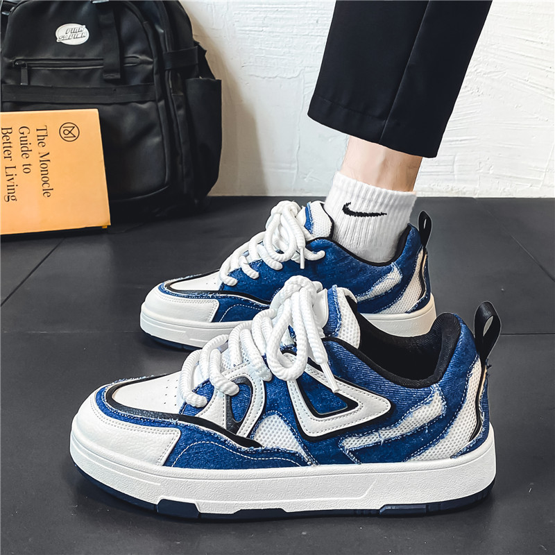 Pánske topánky Nové pohodlné módne sieťované pánske ležérne tenisky Obuv Ľahké turistické šnurovacie topánky Zapatillas De Deporte