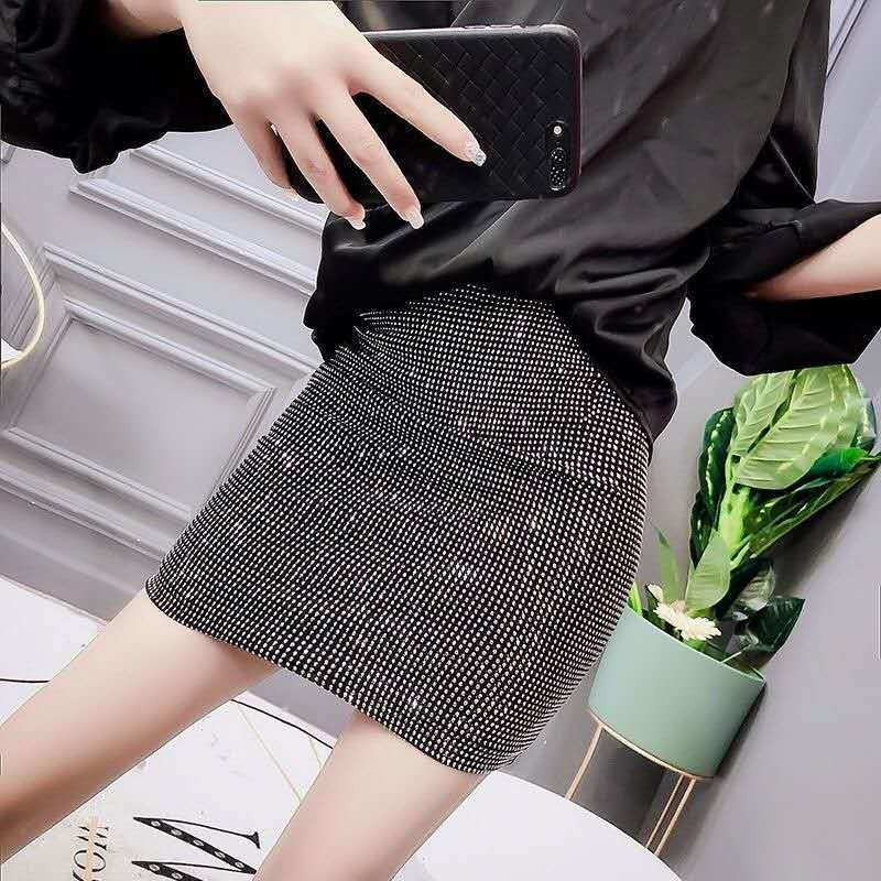 Ρούχα Φούστες με παγιέτες για γυναίκες Κοντή γυναικεία φούστα Νυχτερινή κλαμπ στολή Sexy Mini Wrap Tight Cheap Trend Premium A Line Luxury Y2k