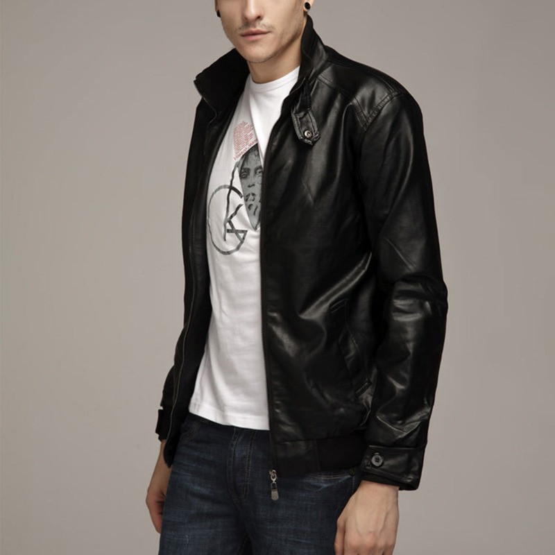 2023 Φθινοπωρινά Ανδρικά Δερμάτινα Μπουφάν Ανδρικά Μπουφάν Υψηλής Ποιότητας Κλασική Μοτοσικλέτα Καουμπόη Μπουφάν Ανδρικά Παχύ Παλτό S-2Xl