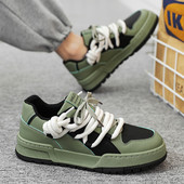 Hrubá podrážka, všestranná, neohrabaná teniska pre mužov 2023, nový trend, sieťovaná šnurovacia priedušná ležérna športová obuv, zvýšená odolnosť