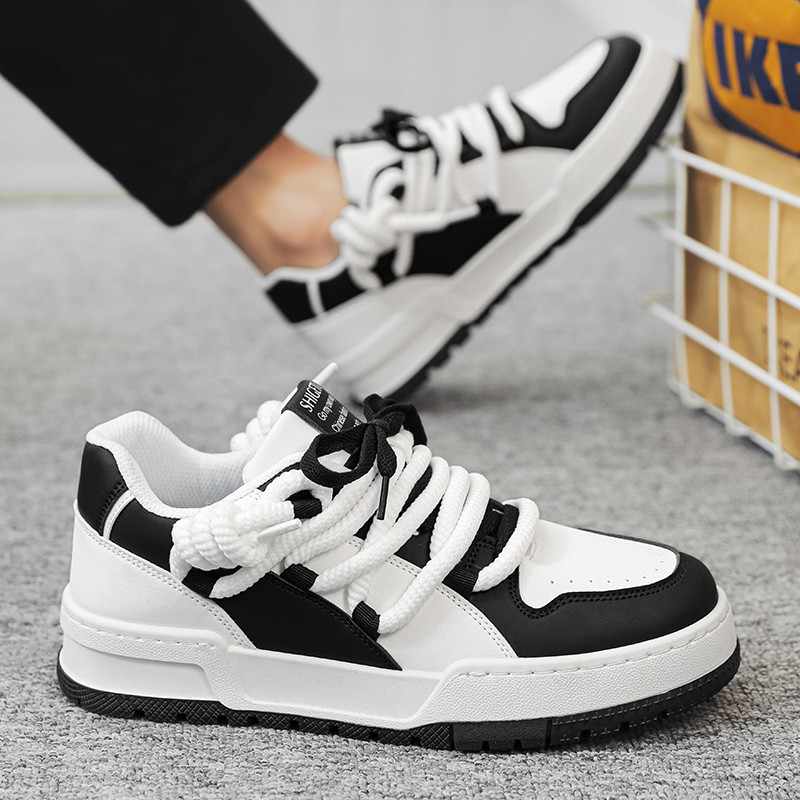 Hrubá podrážka, všestranná, neohrabaná teniska pre mužov 2023, nový trend, sieťovaná šnurovacia priedušná ležérna športová obuv, zvýšená odolnosť