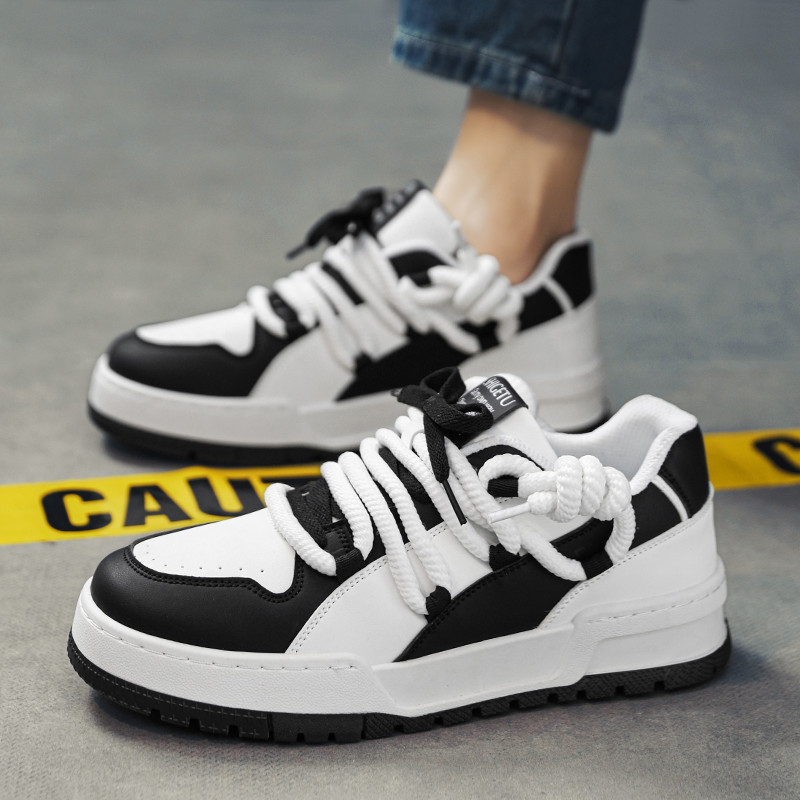 Hrubá podrážka, všestranná, neohrabaná teniska pre mužov 2023, nový trend, sieťovaná šnurovacia priedušná ležérna športová obuv, zvýšená odolnosť