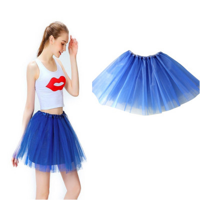 Fuste din tul pentru femei, cu talie înaltă elastică din plasă, tutu maxi plisat, lungă, midi, pentru femei, fustă neregulată, fustă asimetrică