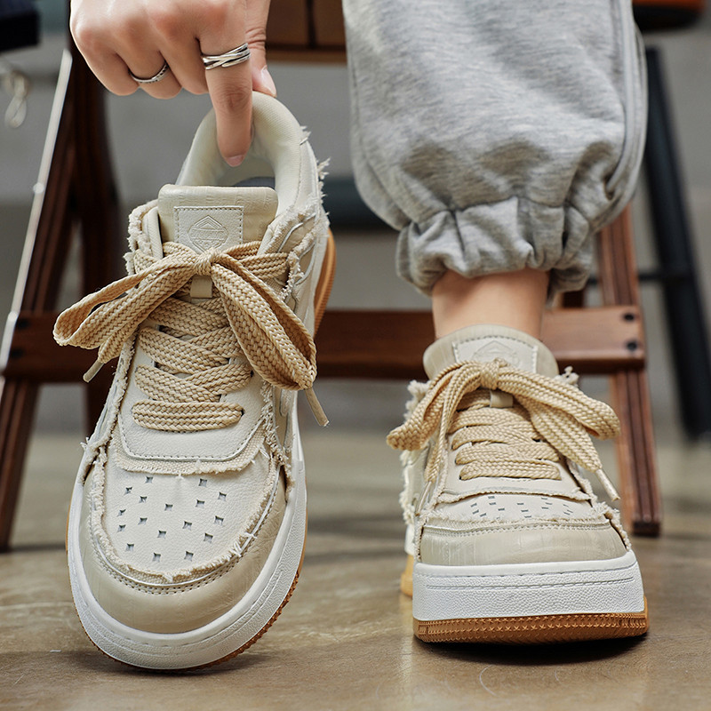 Pánske ležérne ploché tenisky so šnurovaním, ľahké pánske topánky, nové 2023, outdoorové priedušné športové topánky, odolné, tenisky pre mužov