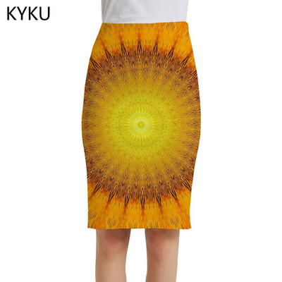 Fuste cu flori de trandafir de marca KYKU Fuste 3d cu flori pentru femei Fuste 3d romantice, elegante, roșii, fuste pentru femei, vară, petrecere cool Nou