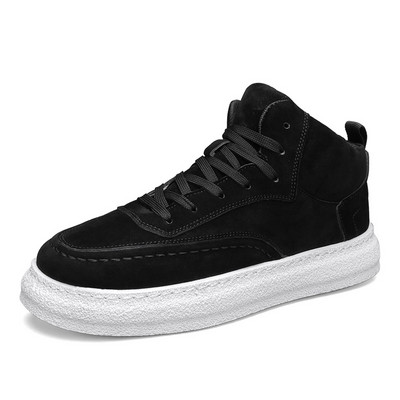 Bărbați pantofi casual pentru bărbați Nou în înaltă pantofi pentru bărbați Pantofi cu platformă cu vârf rotund Pantofi sport la modă respirabili Cele mai vândute în