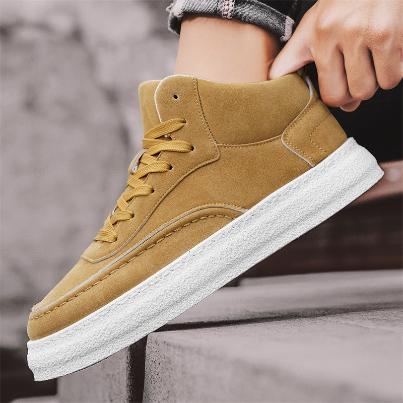 Muške ležerne tenisice za muškarce Novo u visokoj kategoriji Muške cipele Cipele s platformom s okruglim prstima Prozračne modne sportske cipele Najprodavanije u