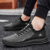 Ανδρικά παπούτσια Casual Flat Lace Up Ανδρικά Παπούτσια Μασίφ ρηχά αθλητικά παπούτσια Ανδρικά Μόδα PU Ανδρικά παπούτσια Vulcanize Zapatos Para Hombres