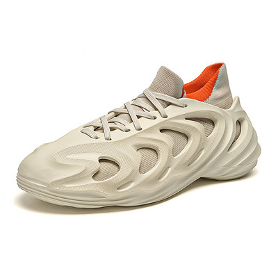 Stepping Shit Feeling Hole Pantofi Spring Baotou Deodorant Anti-alunecare Fund gros Confortabil Fund moale Respirabil Pantofi bărbați