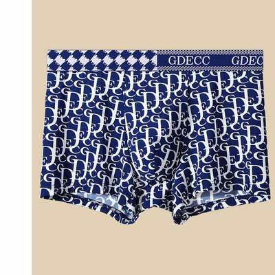 [Bloom the love] Bokserice s markiranim printom Muško donje rublje Seksi gaćice Muške bokserice Bokserice Muške muške gaćice plus veličina L-3XL E-S250