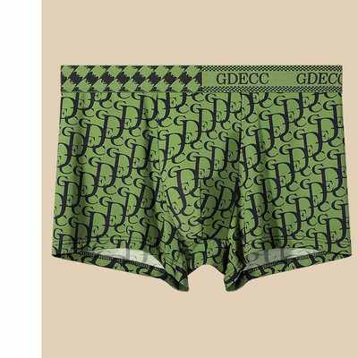 [Bloom the love] Bokserice s markiranim printom Muško donje rublje Seksi gaćice Muške bokserice Bokserice Muške muške gaćice plus veličina L-3XL E-S250